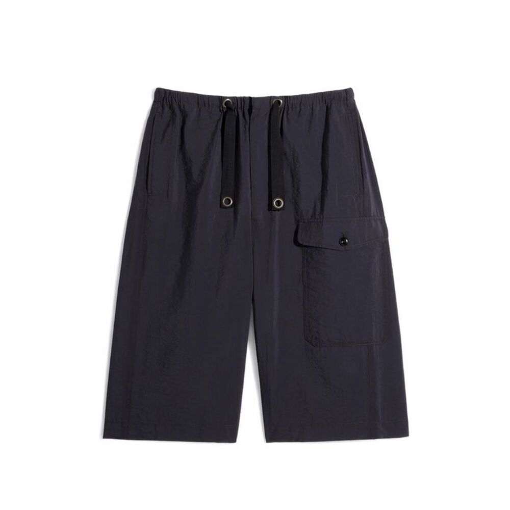 Lemaire Black Shorts - Cargo Shorts Men